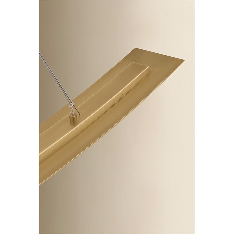 Kaguya 60 Inch Linear Chandelier by Sonneman